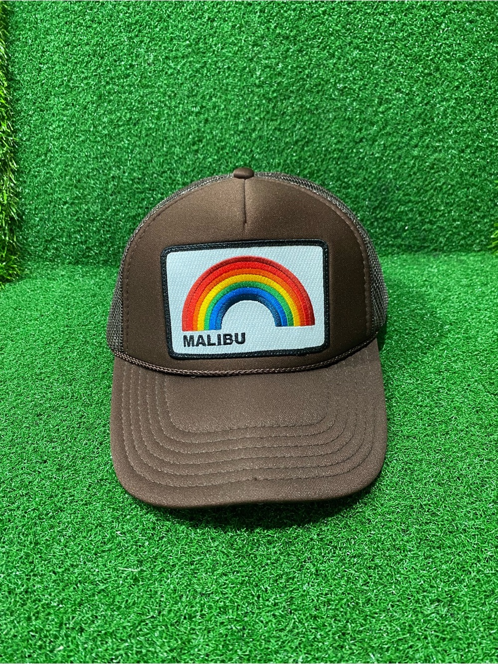 Aviator Nation Malibu Rainbow Trucker Hat Brown
(Ago 026)